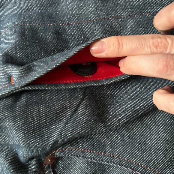 Vintage Style Reproduction Kee Denim Chore Jacket Barn Coat - Picture 7 of 11